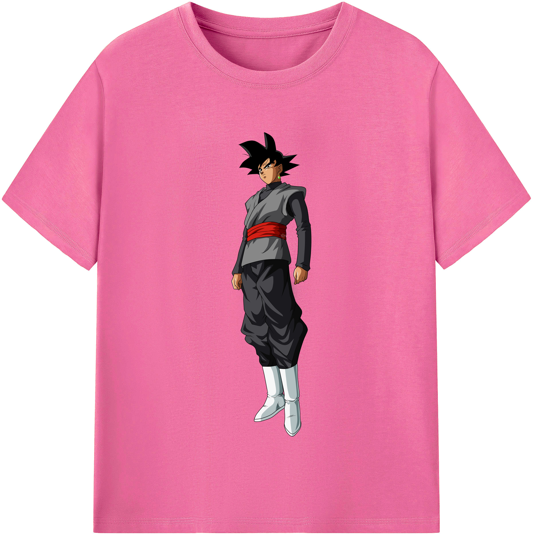 （画像用） ドラゴンボール ベジータ四世（Bejīta Yonsei）DRAGON BALL Vegeta IV レディースカジュアルプリントTシャツ（綿100％）